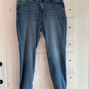 Curve Appeal Straight Leg Jeans with Stretch